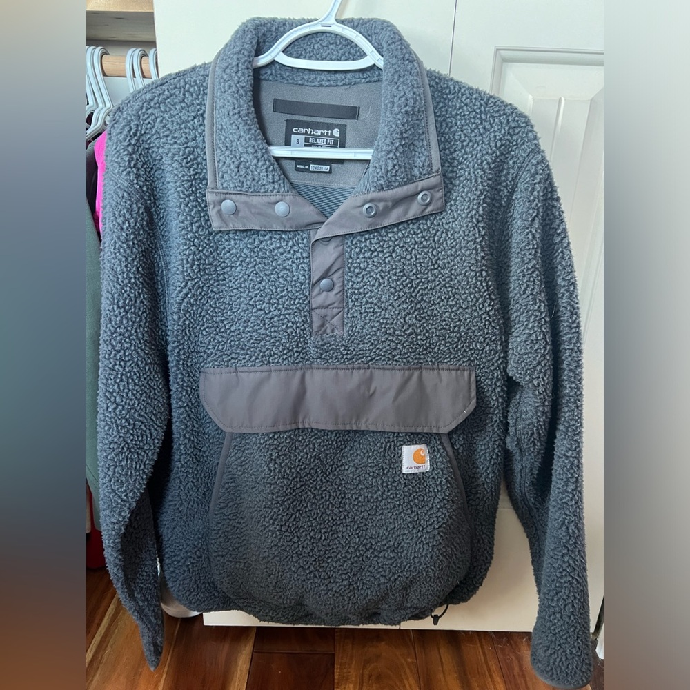 Carhartt Women’s Relaxed Fit Sherpa Fleece Pullover